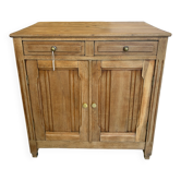 Small raw wood buffet