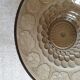 Art Deco fruit bowl circa 1930 in brown smoked glass