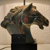 Horse lamp in the style of Maison Charles 1980