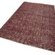 Hand-knotted vintage turkish red carpet 165 cm