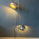 70s mid-century chrome Herda eyeball floor lamp