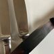 Set of 12 Christofle Cluny Vieux Paris brasserie knives 1960