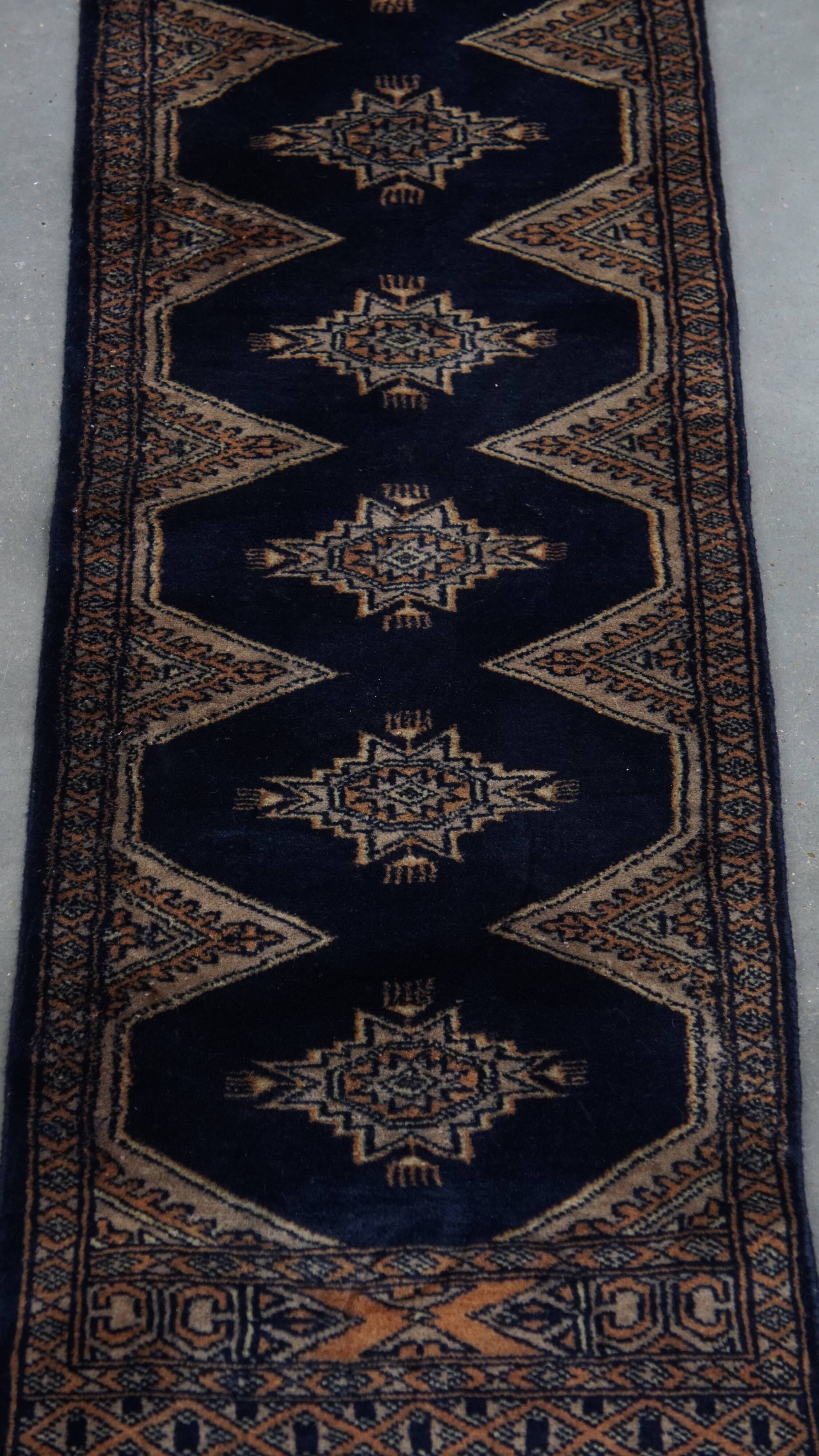 Runner/Rug in Blue Tones – 148x40cm