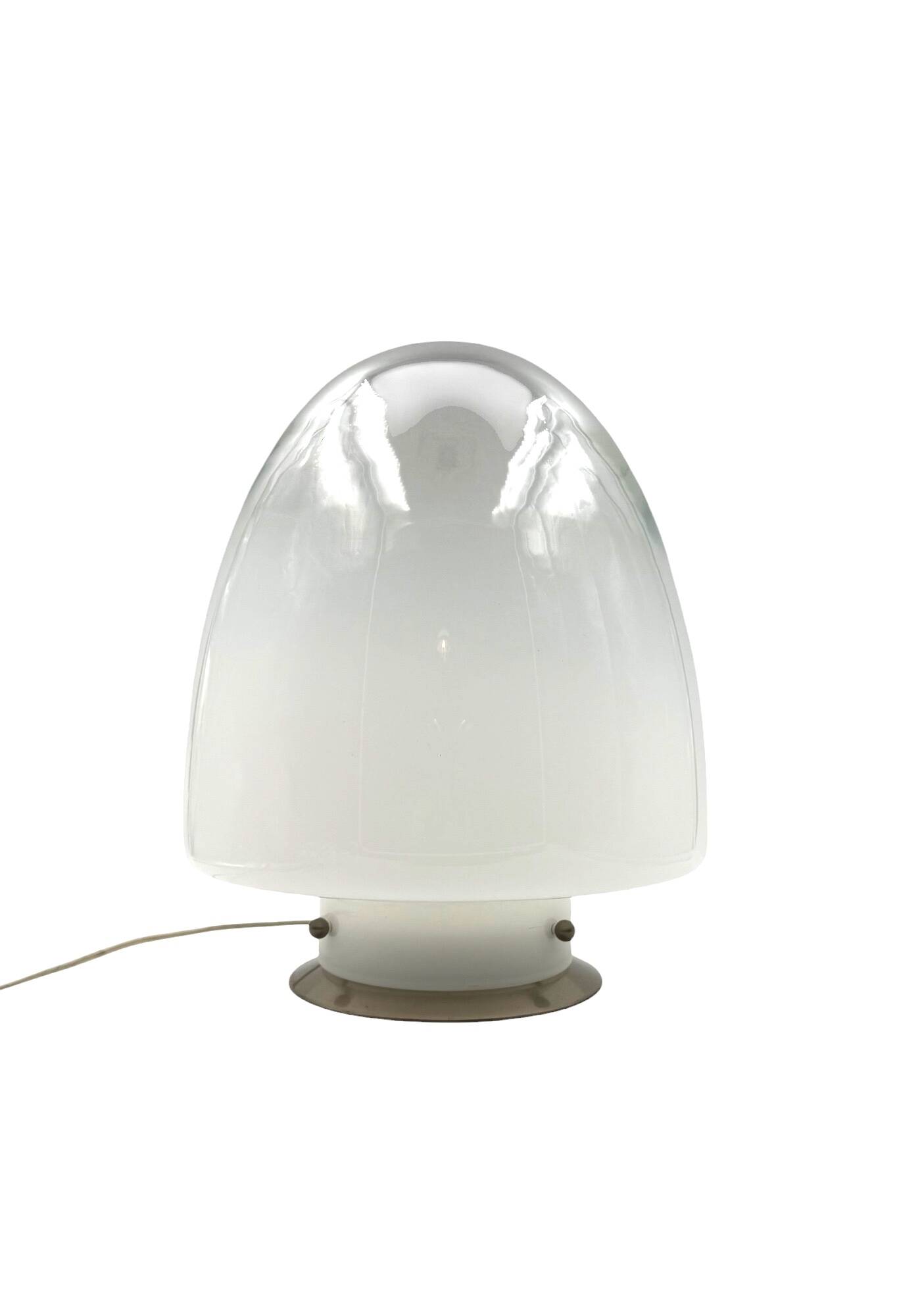 Giusto Toso, Murano art glass mod. Ebe table lamp, Leucos, Italy 1970s