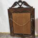 Breton openwork walnut mirror