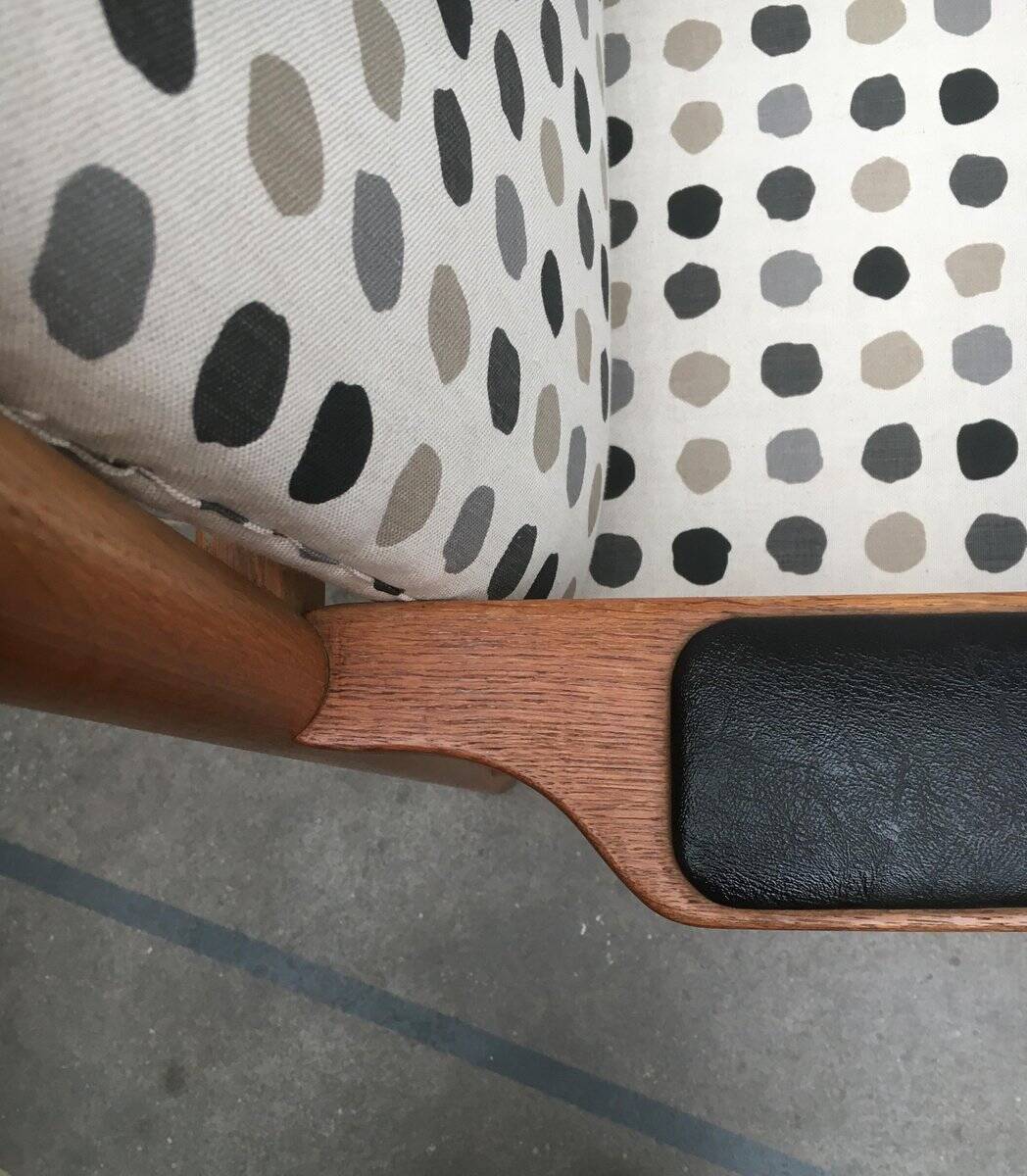 Set of mid-century Danish oak armchairs by Kurt Østervig.