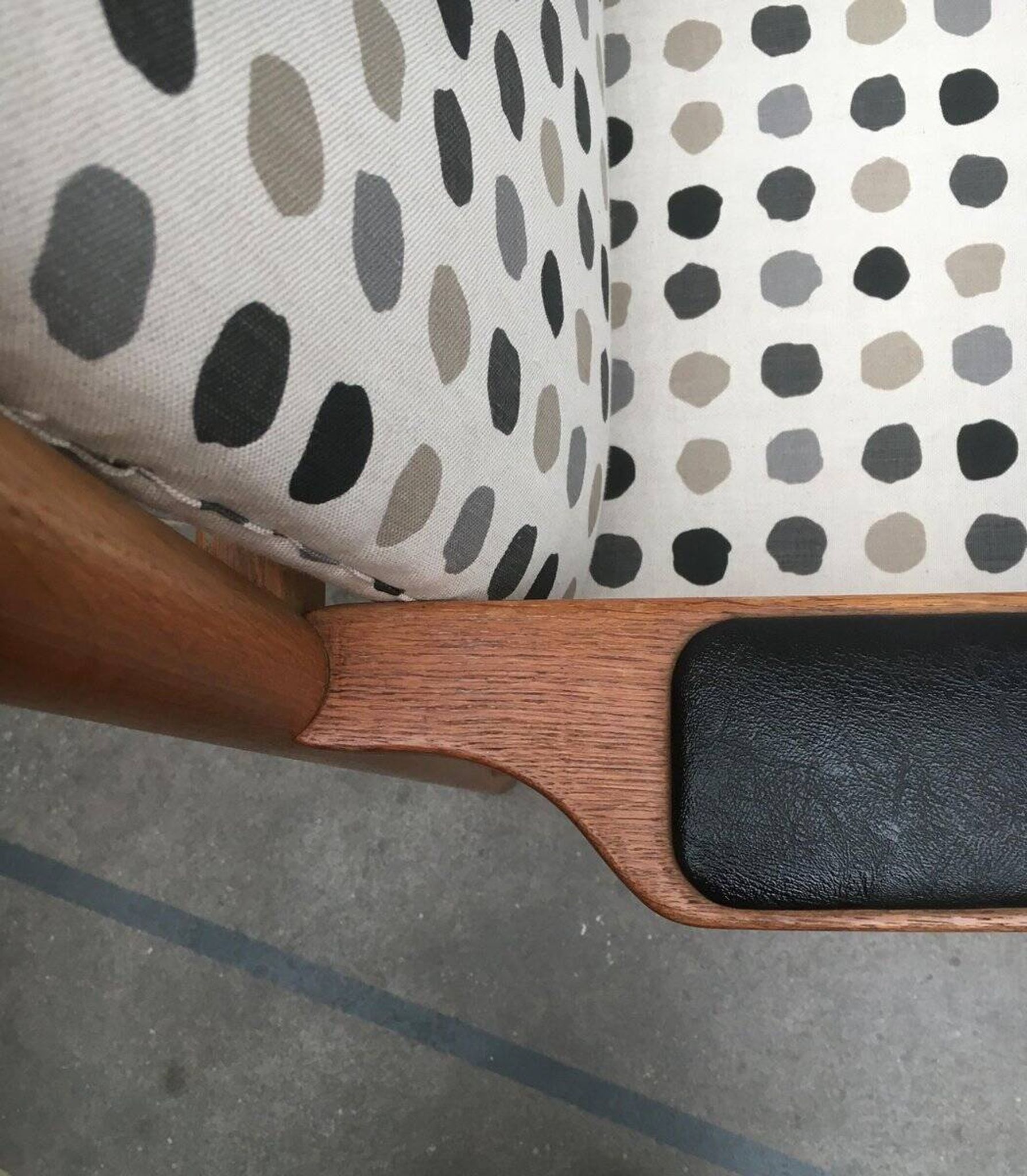 Set of mid-century Danish oak armchairs by Kurt Østervig.