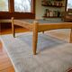 Vintage brutalist coffee table / Eric Merthen coffee table