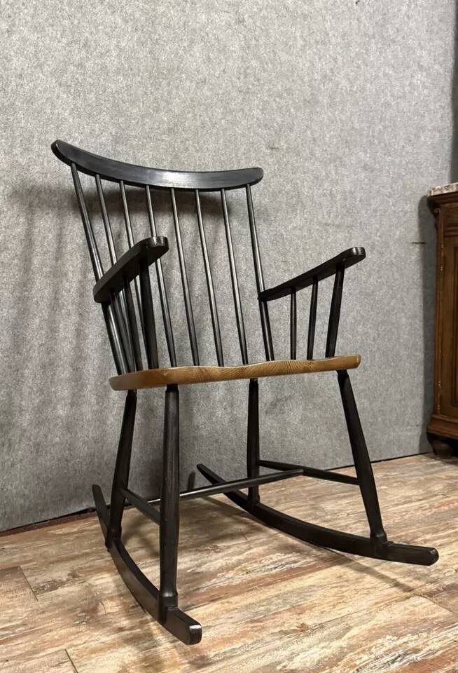 Rocking Chair Vintage Asko, 1960s