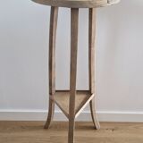 Old pedestal table driftwood