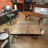Industrial coffee table
