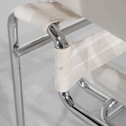 "B3 Wassily" armchair in fabric by Marcel Breuer for Bononia, Italy