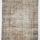 6x9 distressed wool vintage rug 292x191cm