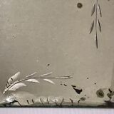 Mirror beveled and serious vintage 30 X 24cm