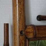 Vintage bamboo wall mirror 50's