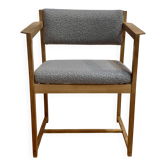FAUTEUIL SCANDINAVE "DESIGN 1950".
