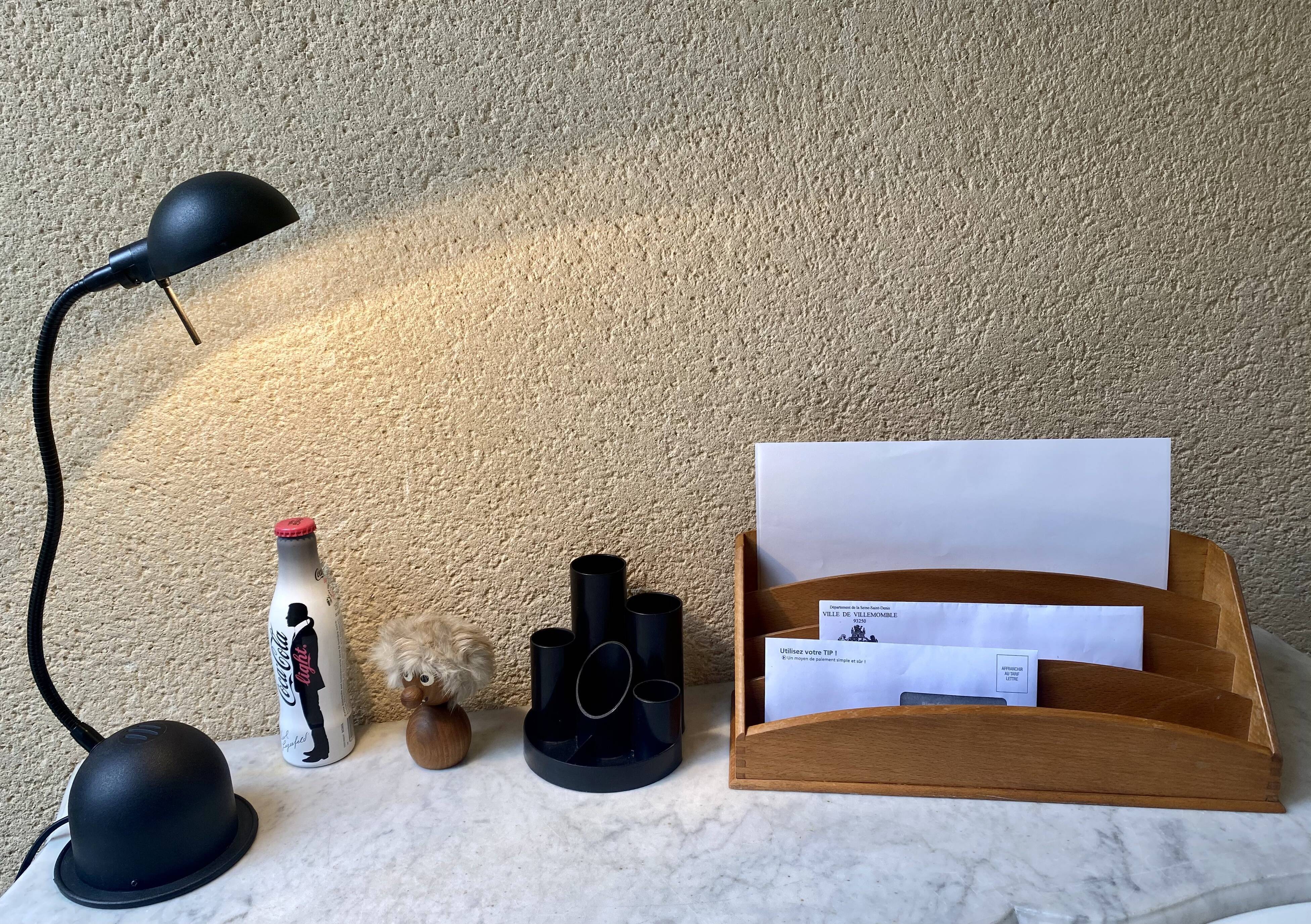 Range office mail massive blond blond vintage 60s workshop