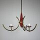 Mid-century chandelier by Stilnovo, Italy, 1940s-1950s.