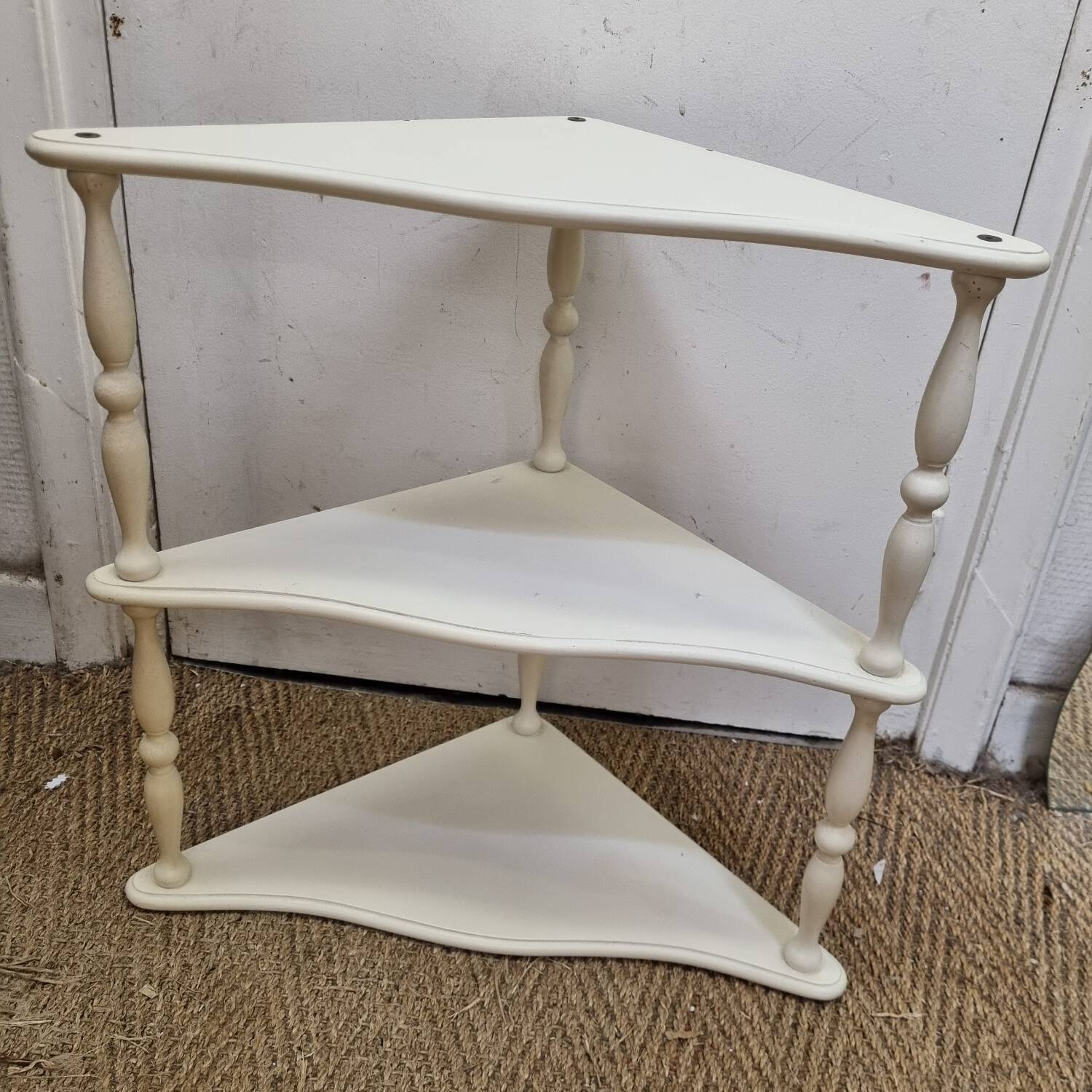 Vintage corner shelf