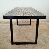 1950s ceramic coffee table