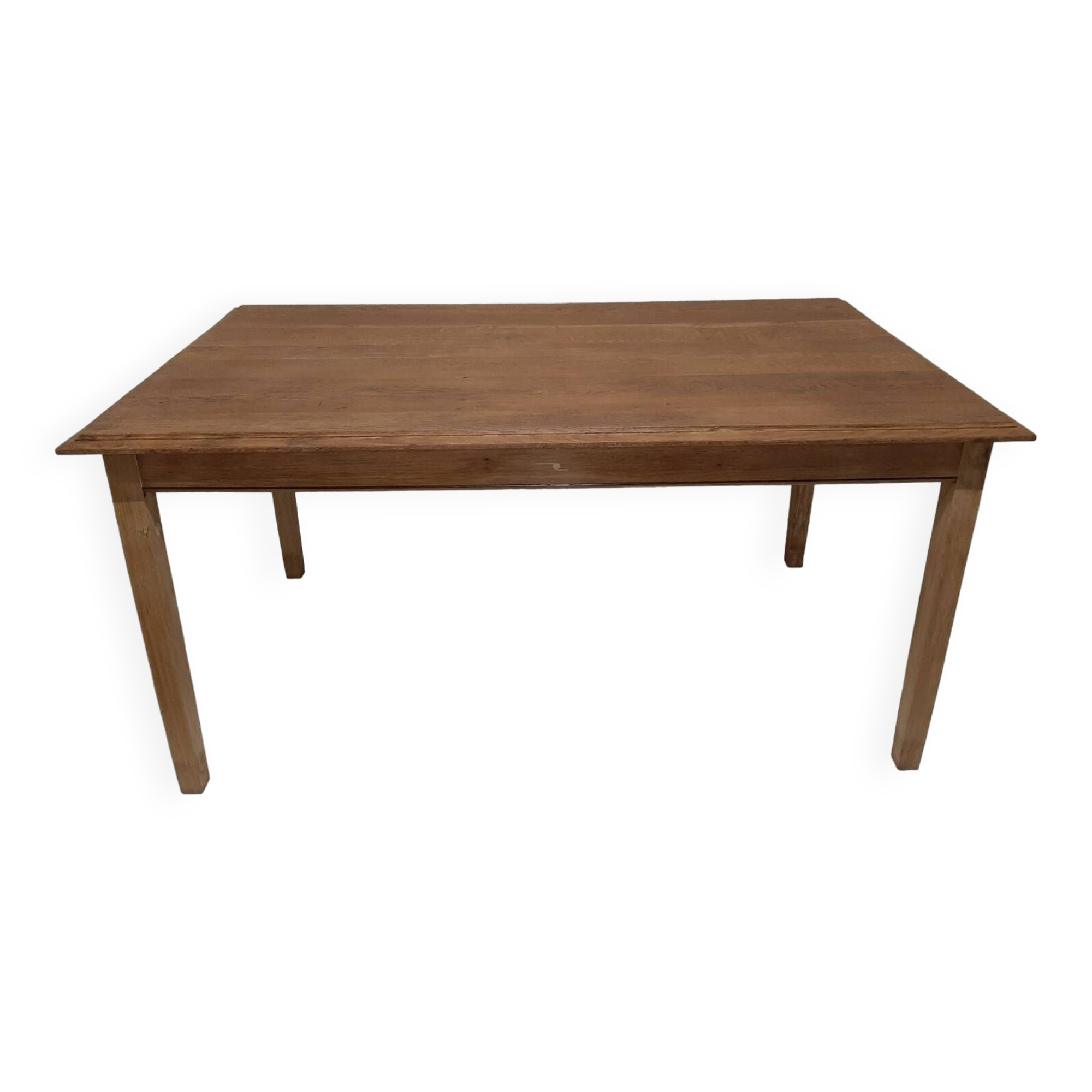 Solid oak farm table