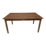 Solid oak farm table