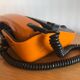 Vintage PTT Phone Telic t75 Orange from 1975