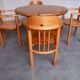 Table and chairs Denmark 1980s