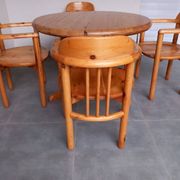 Table and chairs Denmark 1980s