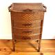 Rattan storage unit, 1950s