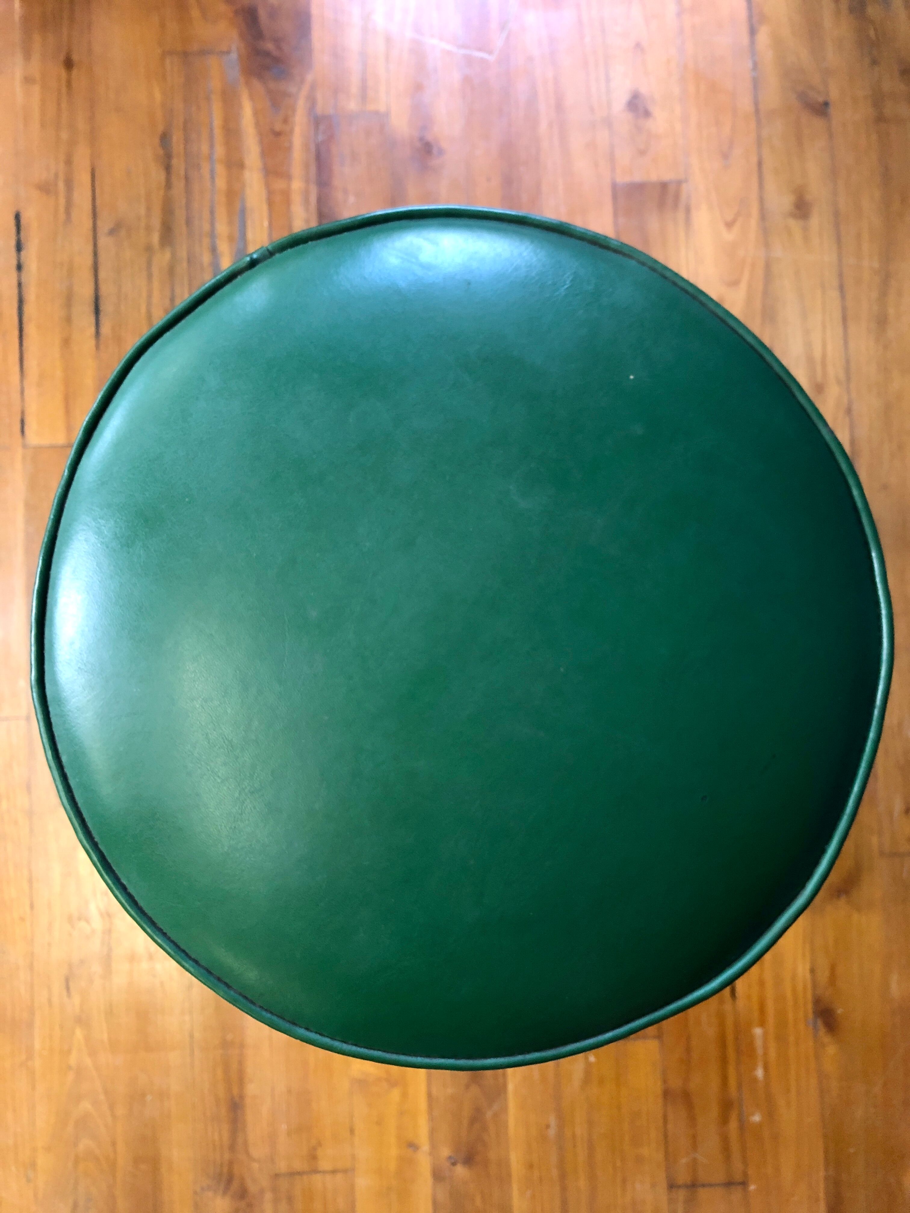 Industrial metal stool