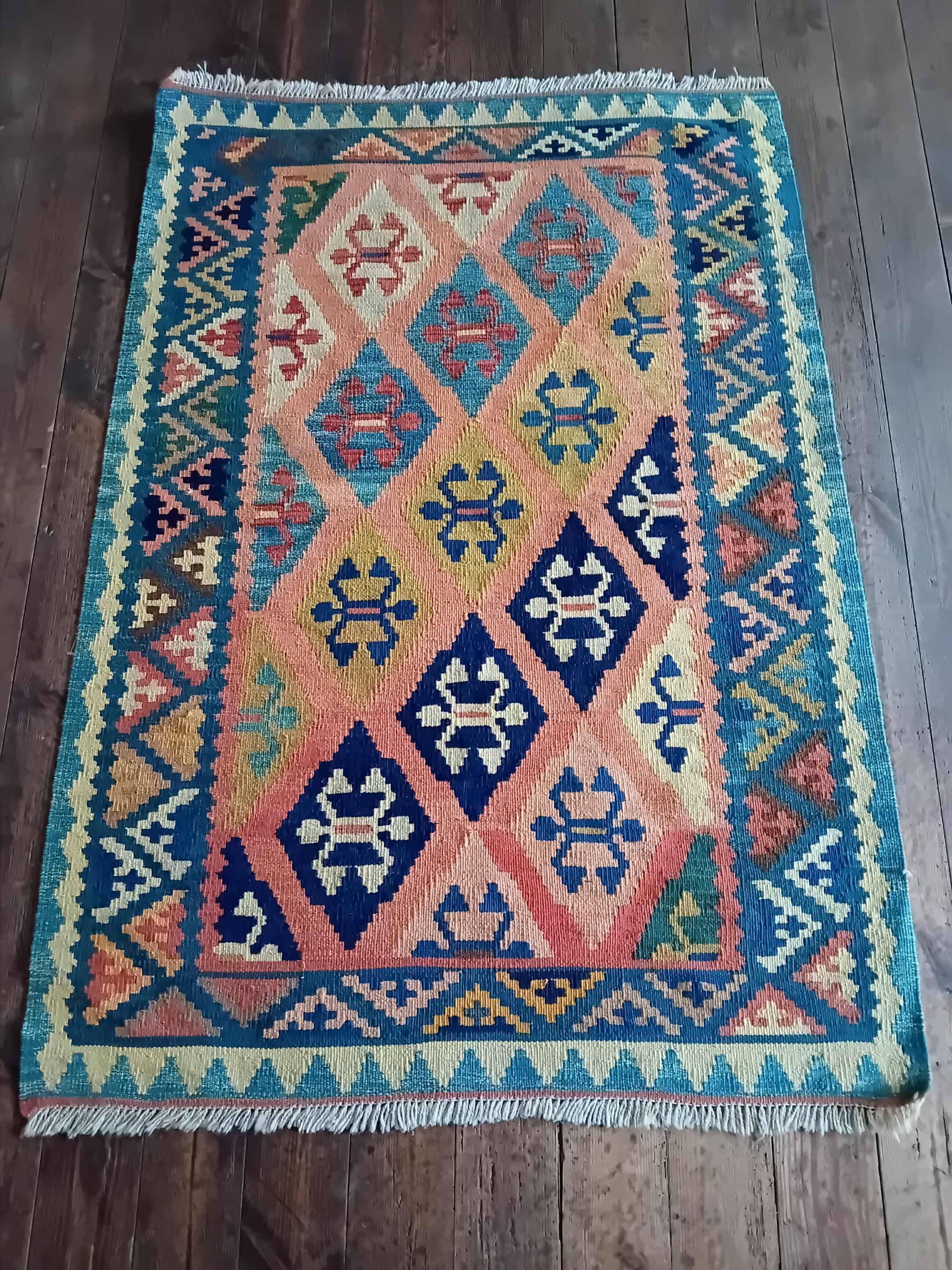 Handmade Afghan Kilim 145x100cm