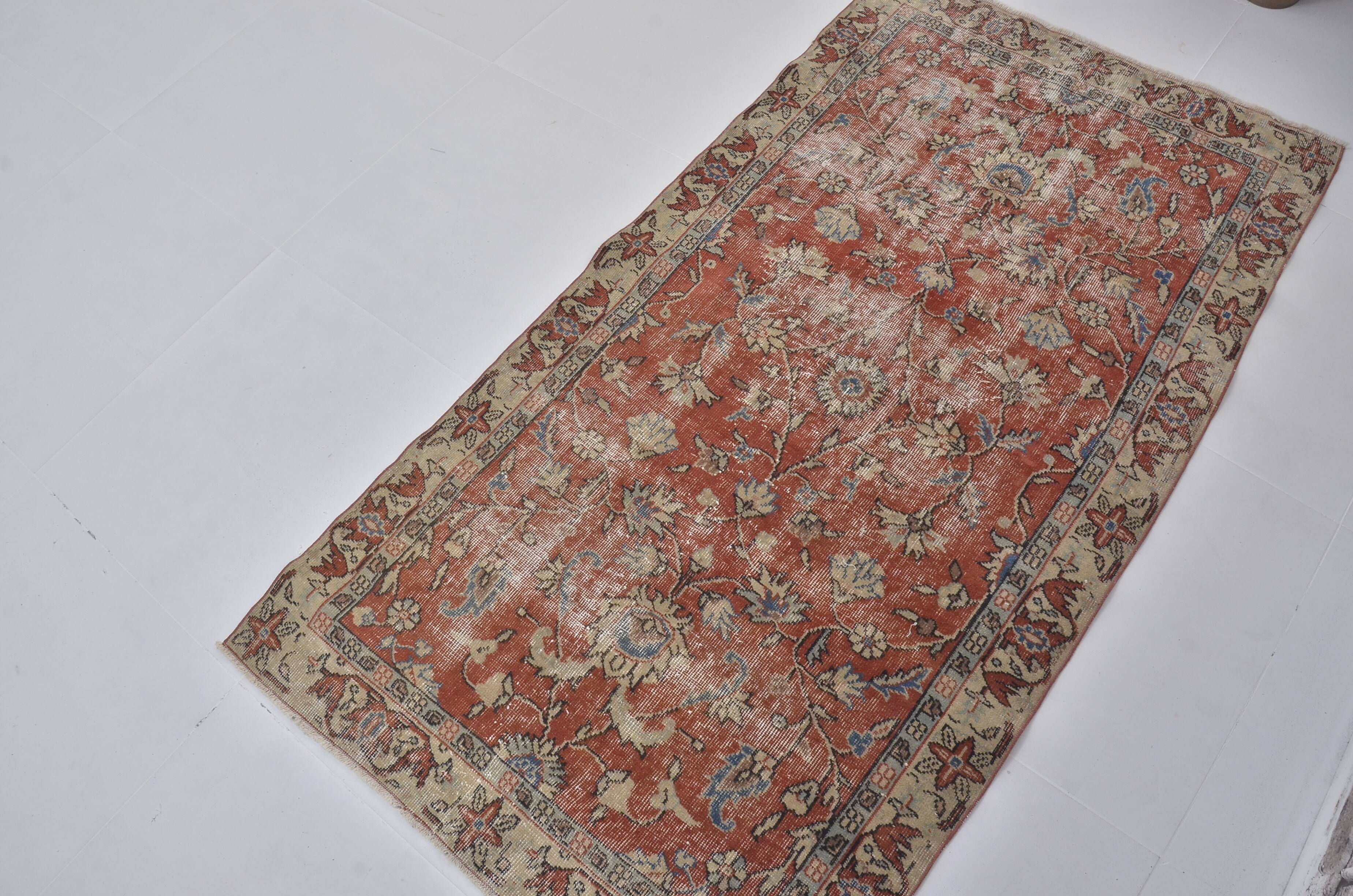 Geometric Oushak Small Carpet sku 1281