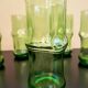 Set of 6 vintage orangeade glasses