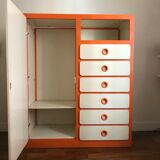 Vintage children's wardrobe