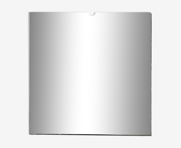 Miroir tain piqué 55x55cm