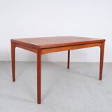 Extendable Dining Table by Henning Kjærnulf for Vejle Mobelfabrik, Denmark, 1960s