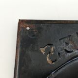 Antique enamelled plate 1900