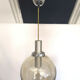 Suspension design  inox et verre années 60 - 70