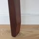 Pair of Mid Century Afrormosia Round Stacking Side Tables 1960s