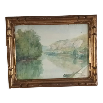Watercolor landscape