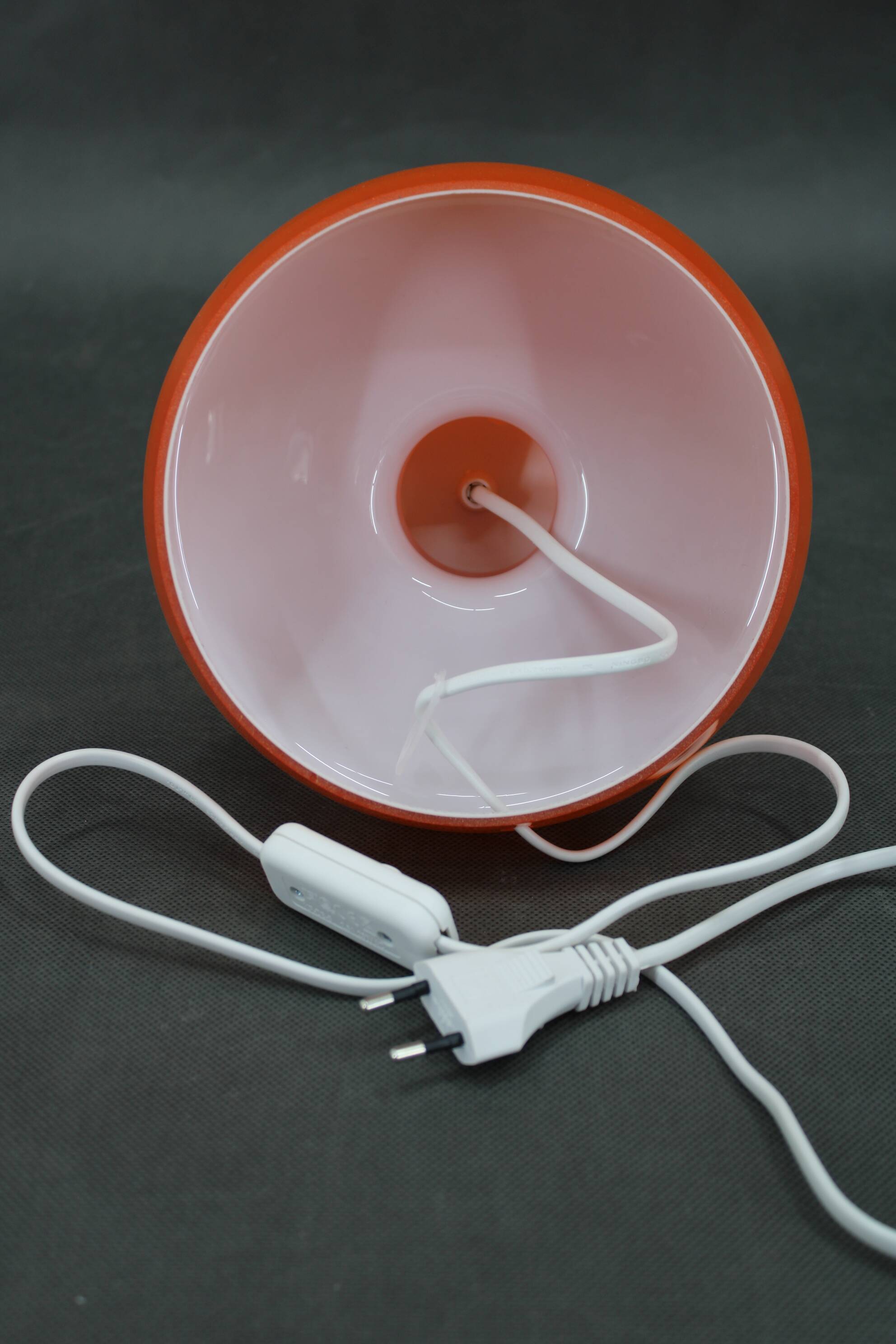 1970s Stepan Tabery Opaline Glass  Table Lamp, Czechoslovakia