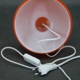 Lampe de table en verre opalin Stepan Tabery des années 1970, Tchécoslovaquie