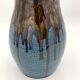 Old enamelled sandstone vase, by Joseph Talbot, Sandstone of La Borneé - 1930s