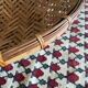 Bohemian bamboo XL panière