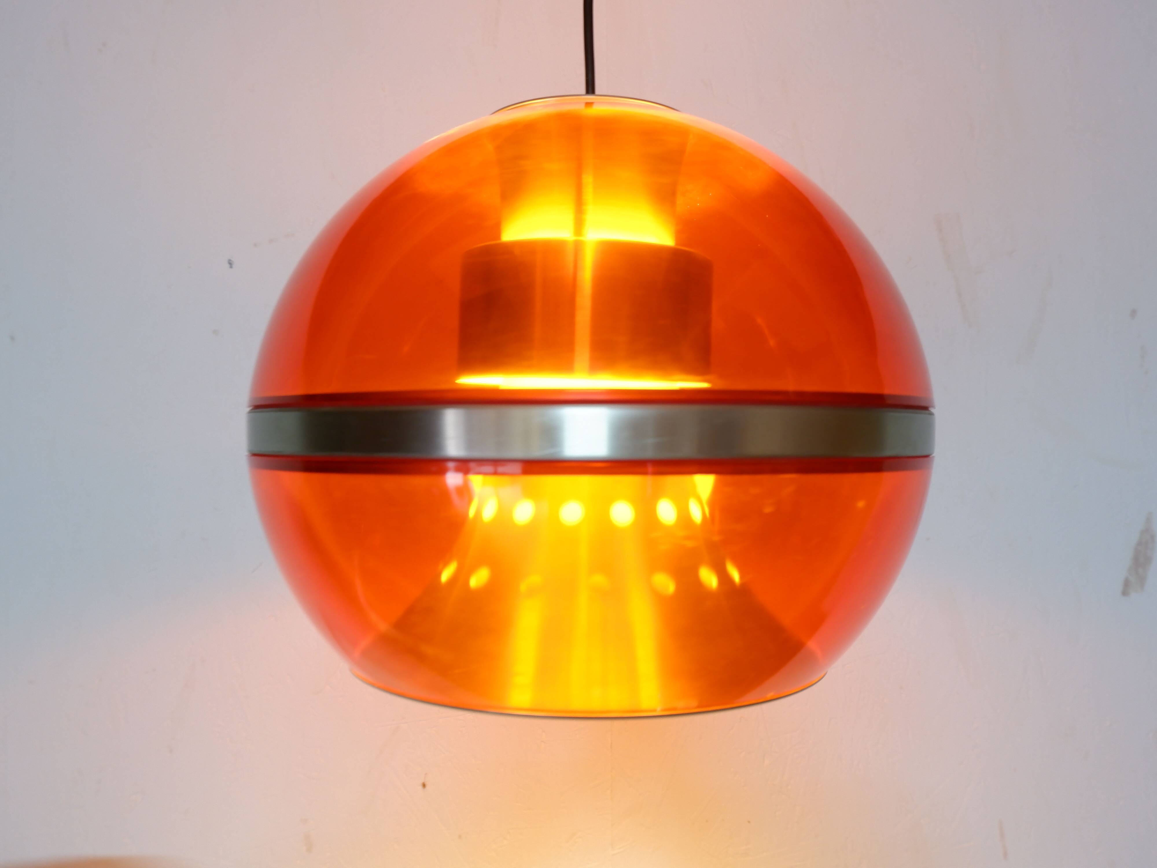 Dijkstra Holland Space Age pendant lamp