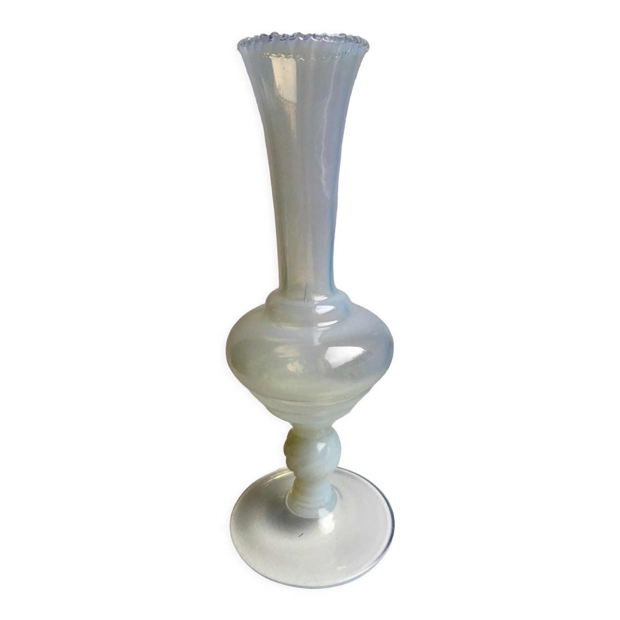Opalescent opaline vase 50s-60s