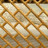 Bamboo dressing table console, 1970