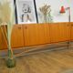Scandinavian vintage teak row