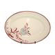 K & G pattern oval serving plate roses